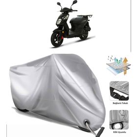 Sym Xpro 125 Siyah Arka Çanta Uyumsuz Ultra Kalın Su Geçirmez Motor Brandası