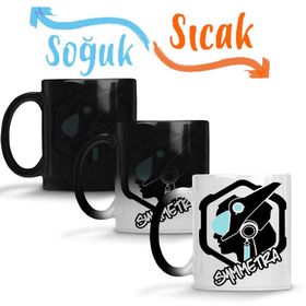 Symmetra Overwatch Sihirli Porselen Kupa