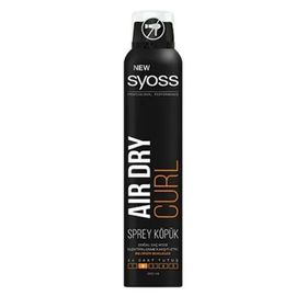 Syoss 200 ml Air Dry Curl Köpük Sprey