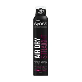 Syoss 200 ml Air Dry Straight Sprey Köpük