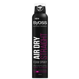 Syoss 200 ml Air Dry Straight Sprey Köpük