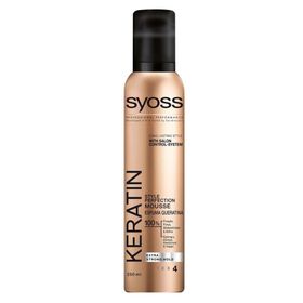 Syoss 250 ml Keratin Extra Güçlü Tutuş No:4 Saç Bakım Köpüğü