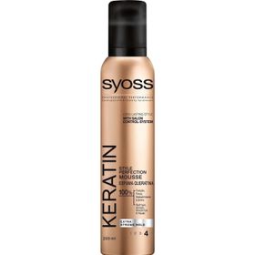 Syoss 250 ml Keratin Extra Güçlü Tutuş No:4 Saç Bakım Köpüğü