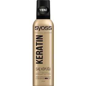 Syoss 250 ml Keratin Extra Güçlü Tutuş No:4 Saç Bakım Köpüğü