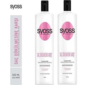 Syoss 2x500 ml Saç Dökülmesine Karşı Saç Bakım Kremi