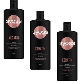 Syoss 3x500 ml Kırılma Karşıtı Keratin Özlü Bakım Şampuan
