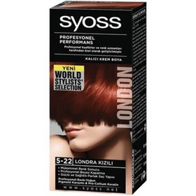 Syoss 5-22 Londra Kızılı Saç Boyası