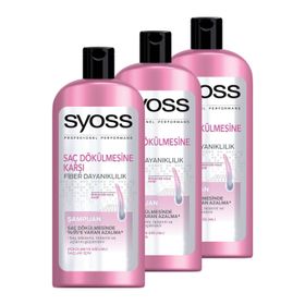 Syoss 550 ml x 3 Adet Saç Dökülmesine Karşı Şampuan