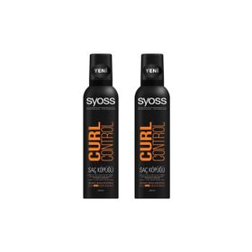 Syoss Curl Control 2x250 ml Bukle Belirginleştirici Saç Köpüğü