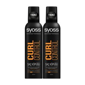 Syoss Curl Control 2x250 ml Bukle Belirginleştirici Saç Köpüğü