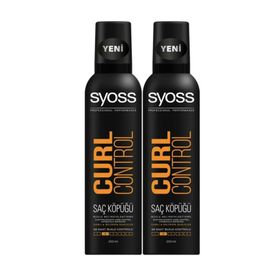 Syoss Curl Control 2x250 ml Bukle Belirginleştirici Saç Köpüğü