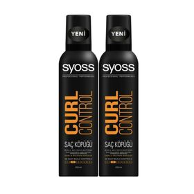 Syoss Curl Control 2x250 ml Bukle Belirginleştirici Saç Köpüğü