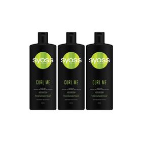 Syoss Curl Me Bukle Belirginleştirici 3x500 ml Şampuan