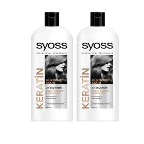 Syoss Keratin Mükemmelliği 2x550 ml Saç Kremi