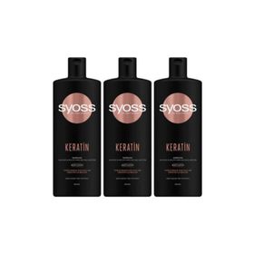 Syoss Keratin Mükemmelliği 3x500 ml Şampuan