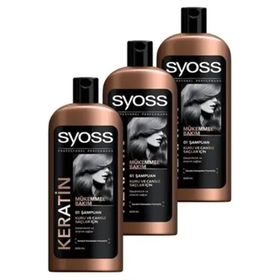 Syoss Keratin Mükemmelliği 3x550 ml Şampuan
