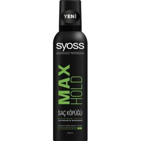 Syoss Max Hold 48 Saat Mega Güçlü 250 ml Saç Köpüğü