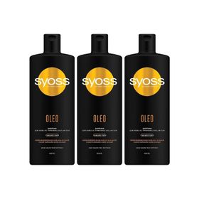 Syoss Oleo Derinlemesine Bakım 3x500 ml Şampuan