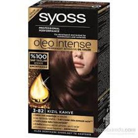 Syoss Oleo Intense 3-82 Kızıl Kahve Saç Boyası