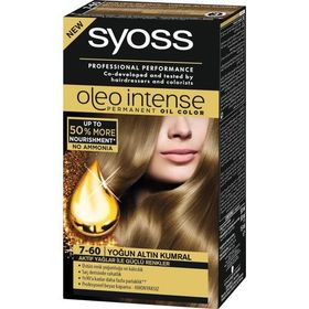 Syoss Oleo Intense 7-60 Altın Kumral Saç Boya Seti