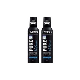 Syoss Pure Volume 2x250 ml Saç Köpüğü