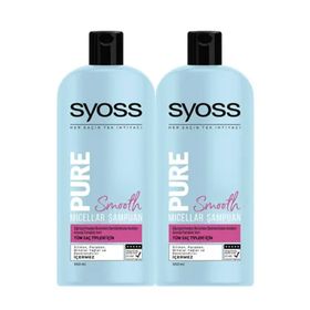 Syoss SET.HNKL.374 Pure Smooth Mıcellar 2x550 ml Sampuan