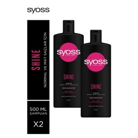 Syoss Shine 2×500 ml Şampuan