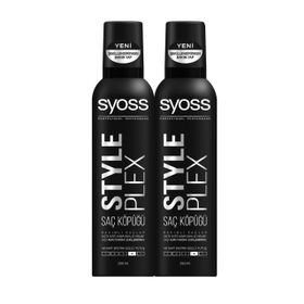 Syoss Style Plex 2x250 ml Saç Köpüğü