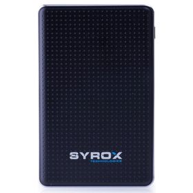 Syrox 9000 mAh 2A-1A Çift USB Çıkışlı Taşınabilir Şarj Cihazı Siyah
