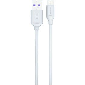 Syrox C108 1 mt 3.0A 18W Beyaz Micro USB Hızlı Şarj ve Data Kablosu