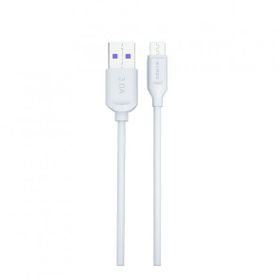 Syrox C108 1 mt 3.0A 18W Beyaz Micro USB Hızlı Şarj ve Data Kablosu