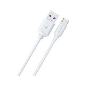 Syrox C108 1 mt 3.0A 18W Beyaz Micro USB Hızlı Şarj ve Data Kablosu