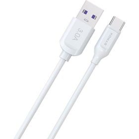 Syrox C109 1 mt 3.0A 18W Beyaz Type-C Hızlı Şarj ve Data Kablosu
