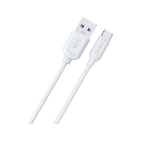 Syrox C109 1 mt 3.0A 18W Beyaz Type-C Hızlı Şarj ve Data Kablosu