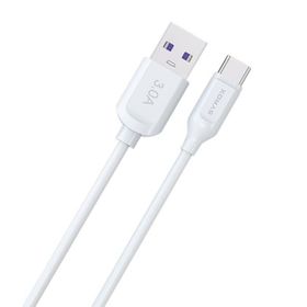 Syrox C110 1 mt 3.0A 18W Beyaz Type-C Hızlı Şarj ve Data Kablosu
