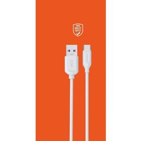 Syrox C111 Type-C 3.0A 18W 2 mt Beyaz Hızlı Şarj ve Data Kablosu