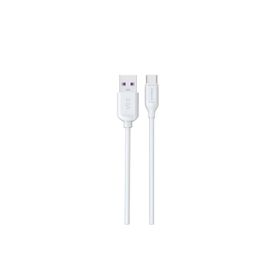 Syrox C111 Type-C 3.0A 18W 2 mt Beyaz Hızlı Şarj ve Data Kablosu
