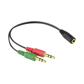 Syrox C119 3.5 mm Kulaklık ve Mikrofon Ayırıcı Kablo