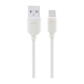 Syrox C12 2.0A 1.1 mt Beyaz Lightning USB Şarj ve Data Kablosu