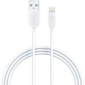 Syrox C12 2.0A 1.1 mt Beyaz Lightning USB Şarj ve Data Kablosu