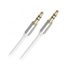 Syrox C20 3.5 mm 1 mt Beyaz Audio Aux Kablo