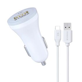 Syrox C44T 5V 2.0A Araç Şarj Aleti ve Type-C Kablo Set