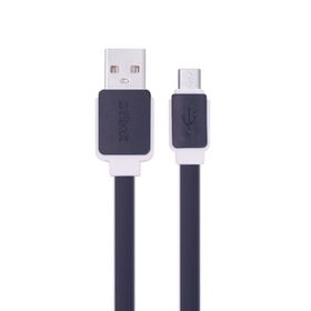 Syrox C63 Yassı 2.0a 1.2 mt Siyah Micro Usb Şarj ve Usb Data Kablosu