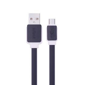 Syrox C63 Yassı 2.0a 1.2 mt Siyah Micro Usb Şarj ve Usb Data Kablosu