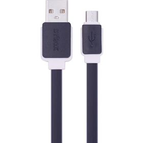 Syrox C63 Yassı 2.0a 1.2 mt Siyah Micro Usb Şarj ve Usb Data Kablosu