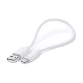 Syrox C69 2.0A 20 cm USB-A Type-C Beyaz Şarj ve Data Kablosu