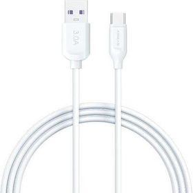 Syrox C69 2.0A 20 cm USB-A Type-C Beyaz Şarj ve Data Kablosu