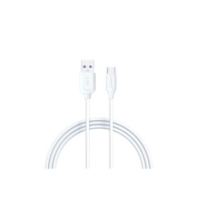Syrox C69 2.0A 20 cm USB-A Type-C Beyaz Şarj ve Data Kablosu