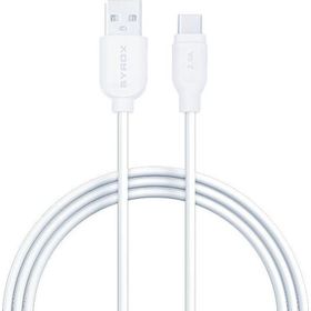 Syrox C71 2.0A 1 mt USB-A Type-C Beyaz Şarj ve Data Kablosu