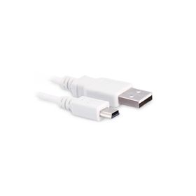Syrox C84 1a 1 mt Beyaz 5pin Mini Usb V3 Mp3 Data Şarj Kablosu